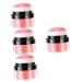 FOMIYES 4pcs Oil Control Cushion Blush Face Shimmer Blush Pink Makeup Korean Blush Rose Blush Rosy Plastic