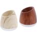 Premium Safety Razor Set for Men - Wood Grain Stand & 5 Pack Brown - Ideal for Bathroom Grooming - Buy Online on GoSupps.com