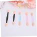 NOLITOY 50 Pcs Eyeshadow Eye Shadow Double Head Makeup Application Applicator Double Sided Sponge Brush - Buy Online on GoSupps.com