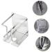 Beaupretty Stainless Steel Razor Wall Holder - Durable Electric Shaver & Toothpaste Organizer - 2-Pack Inox Wall Bracket - Buy Online on GoSupps.com