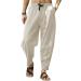 Men's Spring/Summer Dress Pants for Big Thighs - Beige, 4X-Large - Buy Online on GoSupps.com