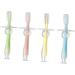 Healeeved 8 STK Infant Silicone Toothbrush Set | Baby Training Toothbrush & Bite Ring | Toddler Oral Care Essentials - Buy Online on GoSupps.com