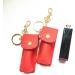 Lipstick Keychain Holder | Lip Balm Keychain | 2pcs Red Pouch Bags for Women | Purse Storage Solutions - Buy Online on GoSupps.com