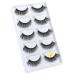 UAMOU Mink Eyelashes 10/50/100 Boxes Fluffy 3D Mink Lashes Makeup Natural Long Volume False Eyelashes Bulk Faux Cils Custom Cheerfully (Color : 5 Pairs X11 Size : 10 Boxes)