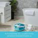HoMedics Shower Bliss Foot Spa with Water Jets & Pedicure Center | 3 Attachments & Toe-Touch Control | FB-625H - Buy Online on GoSupps.com