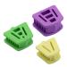 ULTECHNOVO Mouth Guard: 3pcs Dental Bite Blocks Multi Size Mouth Props Silicone Dental Bite Blocks Occlusal Pads for Mouth Opener Aldult Cheek Teeth Clenching Accessories