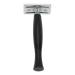 Double Edge Razor - Safe & Easy Operation for Men | Classic Black Manual Shaver - Long-Lasting Quality - Buy Online on GoSupps.com