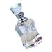 SOLUSTRE Perfume Bottle Hair Scrunchie Chiffon Mini Empty Dropper Bottle Glass Essential Oil Dispenser Perfume Vial Small Perfume Dropper Bottle Glass Dropper Bottle Glass Bottle Crystal