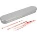 3 Pcs Stainless Steel Double-Headed Ear Pick Earwax Removal Kit | Ear Cleansing Tool Set - Buy Online on GoSupps.com