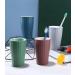 Whale Mouthwash Toothbrush Cup - Unbreakable Bathroom Tumbler with Easy Grip - 360ML Capacity (Green & Brown) - Buy Online on GoSupps.com