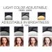 LED Half Moon Floor Lamp for Beauty Skincare & Lash Extension | Eyelash Lighting for Filming & Content Creation - White - Buy Online on GoSupps.com