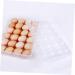 COLLBATH Covered Egg Holder 24 Egg Holder for Refrigerator Egg Stand Egg Tray Egg Plate Superimposed Egg Carton re-usable - Buy Online on GoSupps.com