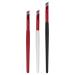 Professional Angled Brow Brush Set - 3 Pieces for Flawless Eyebrow Lines | Nylon Aluminum & Wooden Handle | Multifunctional & Unique Design - Shop Now! - Buy Online on GoSupps.com