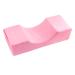 Hojffuue eyelashes extension pillow flanell salon eyelash pillow makeup tool propper eyelashes cushion ergonomic support extension curve salon pink