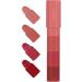 Kit de rouge l vres ensemble de rouge l vres Ensemble brillant l vres Ensemble de maquillage de rouge l vres mat imperm able 4 pi ces ensemble de brillant l vres Portable longue dur e po - Buy Online on GoSupps.com