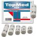 Elastic Bandage Wrap with Extra Clips for Sports Injuries 15 cm x 4.5 M Perfect for Ankle Wrist and Foot Support - Buy Online on GoSupps.com