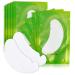 Lunamoon eye pads for eyelash extensions eyelash pads V eyelids eye pads eyelash lifting eyelashes color eyelashes eyes patches eyelash extension pad 50 pairs (green)