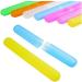 ULTNICE Portable Toothbrush Holder Case - 4pcs Protective Travel & Camping Toothbrush Covers (Random Color) - Buy Online on GoSupps.com