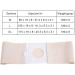 Ostomy Hernia Belt - Elastic Abdominal Binder for Colostomy Bag & Hernia Pain Relief | Incisional Epigastric Ventral & Inguinal Support (L - Buy Online on GoSupps.com