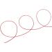 0.8mm Red Nylon Cord Thread for Chinese Knot Macrame Bracelet - Braided Rattail String - Buy Online on GoSupps.com