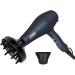 Jinri Professional Salon Hair Dryer | Ionic Blow Dryer with Concentrator & Diffuser | Lightweight & Low Noise | International Shipping - Buy Online on GoSupps.com