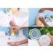 Perfecbuty 4PCs Portable Travel Silicone Set - BPA-Free TSA Approved Containers for Shampoo Shower Gel Lotion & Body Care | International Shipping Available - Buy Online on GoSupps.com