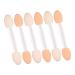 KALLORY 30pcs Eyeshadow Brush Make up Applicators for Face Eye Shadow Brush Highlight Brush Double Head Miss