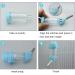 Andiker Hamster Dispenser Bottle No Drip Plastic Hanging Water Bottle Automatic Water Bottle Dispenser Cage Bowl with 2 Rolling Balls for Rabbit Guinea Pig Rat Gerbil Chinchilla (125ml pink) - Buy Online on GoSupps.com