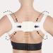 Posture Corrector Adjustable Back Posture Corrector Upper Back Brace Shoulder Clavicle Support Belt Posture Correction Men Women Back Brace (Slimming White XL) Better life White M - Buy Online on GoSupps.com