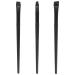 FOYTOKI 3pcs Eyeliner Brush Eyebrow Brush Makeup Brush Ultra Thin Eyeliner Brush Artificial Fiber Black