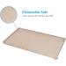 AUDWUD Silicone Waterproof Pet Feeding Mat - Anti-Slip Dog & Cat Bowl Mat (61x41 cm) - Taupe International Shipping - Buy Online on GoSupps.com