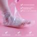 Disposable Foot Covers (100 pcs) | Plastic Socks & Boots for Wax Treatments | Ideal for Spa & Home Use - Buy Online on GoSupps.com