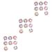 minkissy 24 Boxes Soft Pottery Clay Manicure Patch Diy Lip Gloss Clay Fruit Clay Diy Patch Stickers Scrapbooking Nail Slices Nail Art Decor Lovely Diy Patch Assorted 3d Charm Polymer Clay