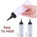 ChogHHzhee 4 Pcs 150ml Plastic Squeeze Bottles Salon Hair Color Measuring Applicator Bottle Scale Hairdressing Tool for Salon Home Barber - Buy Online on GoSupps.com
