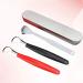 FARUTA 3pcs Tongue Scraper Set - Stainless Steel Oral Hygiene Tool for Fresh Breath & Cleaner Mouth - Buy Online on GoSupps.com
