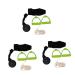 Besportble 3st shoulder strap physiotherapy devices arm rehabilitation exercise door arm exercise training equipment shoulder relief of individual strap disc ring trainer household older mx3pcs as shown x 3 pieces