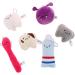 Adorable Plush Toothpaste Toothbrush Doll Keychain - Fun Cartoon Toy for Kids | Perfect Gift Idea! - Buy Online on GoSupps.com