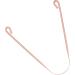 Pure Copper Tongue Scraper - Effective Oral Care Tool for Daily Hygiene & Bad Breath Removal - Buy Online on GoSupps.com