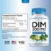 DIM Supplement 200mg with BioPerine - 120-Day Supply for Hormone Balance & Menopause Relief - Acne Treatment, PCOS & Fitness Support - Buy Online on GoSupps.com