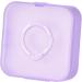 Generic Cosmetic Sponge Storage Box for Travel - Elegant Makeup Accessory Organizer Violet - Buy Online on GoSupps.com