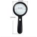 Led Illuminated Glass for Old Man Reading Night Lighting 10x Handheld Magnifier Made in China - Buy Online on GoSupps.com