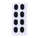 24 Pairs Non-Slip Soft Stick-On Nose Pads for Glasses - Black Eyeglasses Comfort 1.5mm - International Shipping Available - Buy Online on GoSupps.com