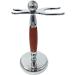 Lefeda Simply Men's Shaving Brush & Razor Set - Stylish Barber Shop Tools - Pro Rack Men's Grooming Kit - Silver 9.5x16cm - Buy Online on GoSupps.com