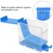 4 Colors Dentist Cotton Roll Dispenser - Press Type Holder for Dental Care - Blue | International Shipping Available - Buy Online on GoSupps.com