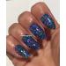 Bluesky Nail Gel Polish Merry Xmas Christmas Red Green Purple and Blue Glitter Christmas Color UV LED Soak Off 10ml - Buy Online on GoSupps.com