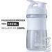 BlenderBottle SportMixer Tritan 590ml - BPA Free Protein Shaker & Water Bottle for Fitness Shakes - Fashion White - Buy Online on GoSupps.com