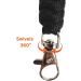 Tough Paracord Neck Lanyard for Dog Whistles & Clickers ID Keys Braided Knot (Green/Brown) - Buy Online on GoSupps.com