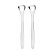 MaNMaNing Stainless Steel Tongue Scraper - Oral Care & Clean Tongue Tool | MAN22K023 - Buy Online on GoSupps.com