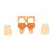 Shop Baby Fruit Feeder Pacifiers - Soft Silicone Teething Relief | 2PCS Educational Safe for Home Use - Buy Online on GoSupps.com