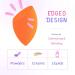 3 x HDR Beauty Blender Makeup Sponge - Foundation Sponge - Make up sponge - Edged Design Fine Pore Sizes and Soft Latex Free Material Perfect for Powders Creams and foundation Cosmetics (Orange) Orange (Set of 3) - Buy Online on GoSupps.com